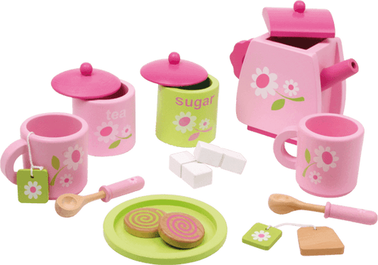 small foot Teeservice Blümchen