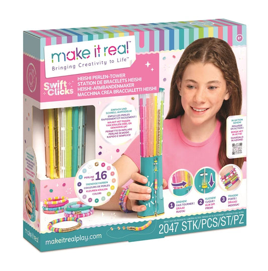 make it real Heishi Perlen-Tower