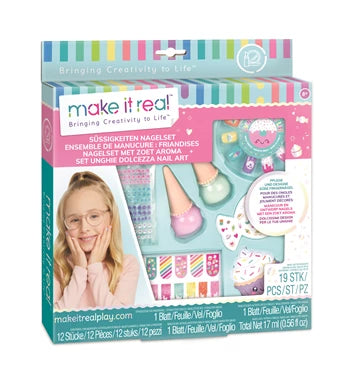 make it real Süssigkeiten Nagelset