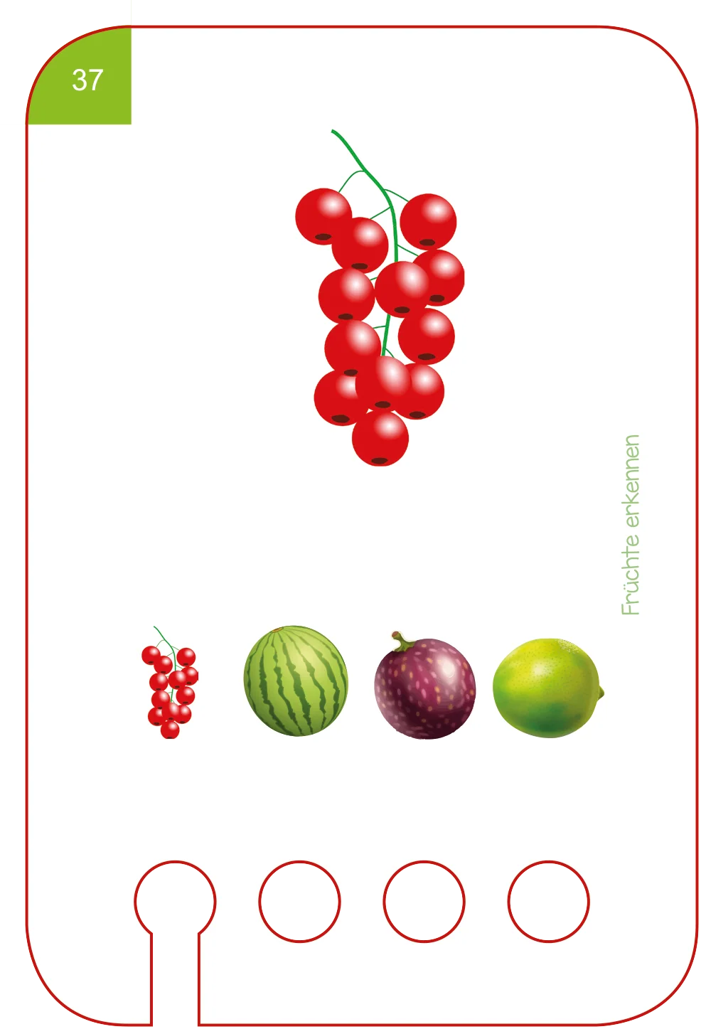 Erste Übungen - Früchte erkennen 2+