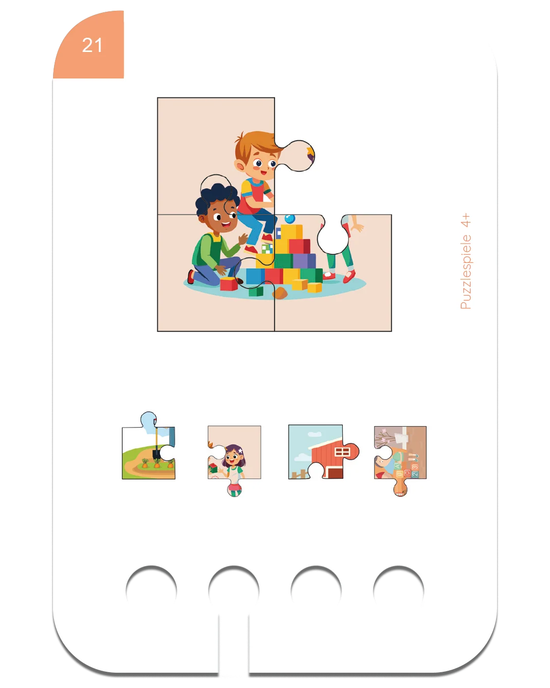 Neu: Puzzle Spiele 4+