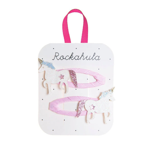 Rockahula Einhorn Haarspangen