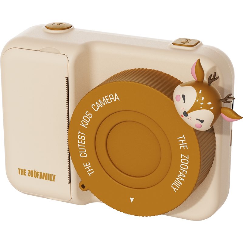 Zoofamily Kinder-Sofortbildkamera Zoo Print P2 Reh
