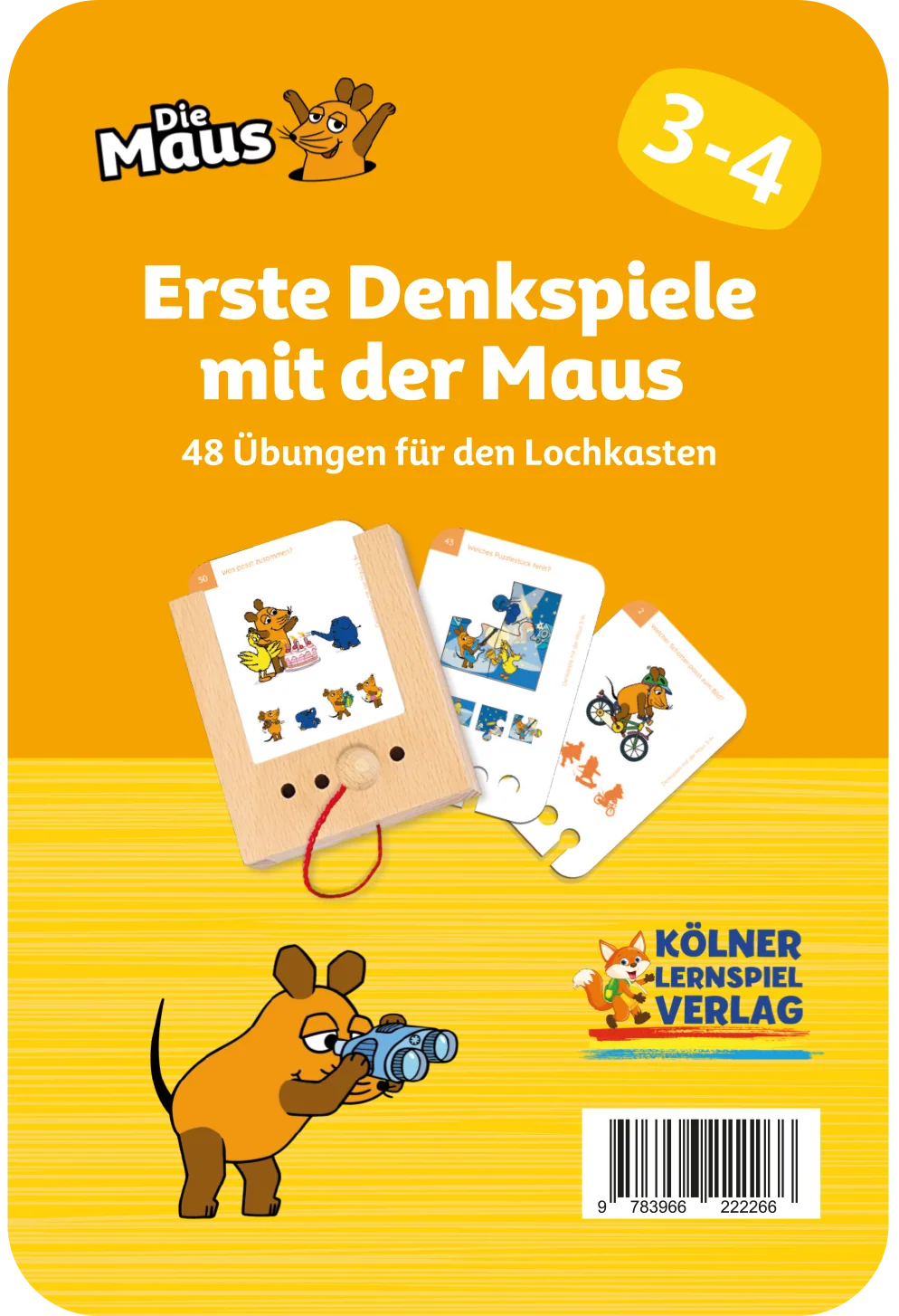 Erste Denkspiele mit der Maus 3-4+