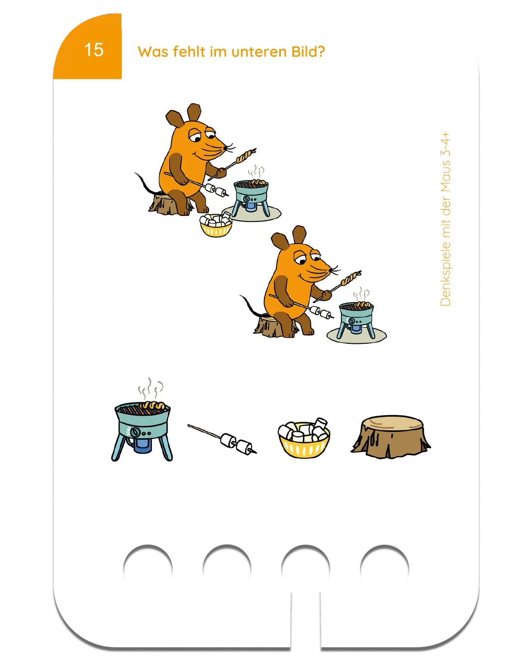 Erste Denkspiele mit der Maus 3-4+