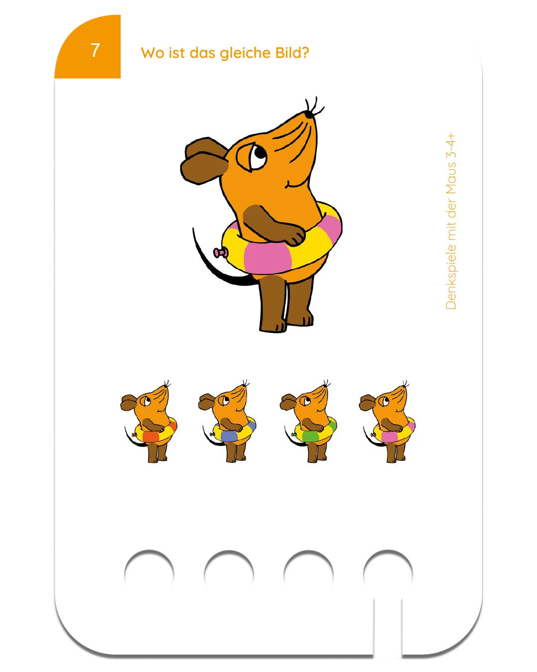 Erste Denkspiele mit der Maus 3-4+