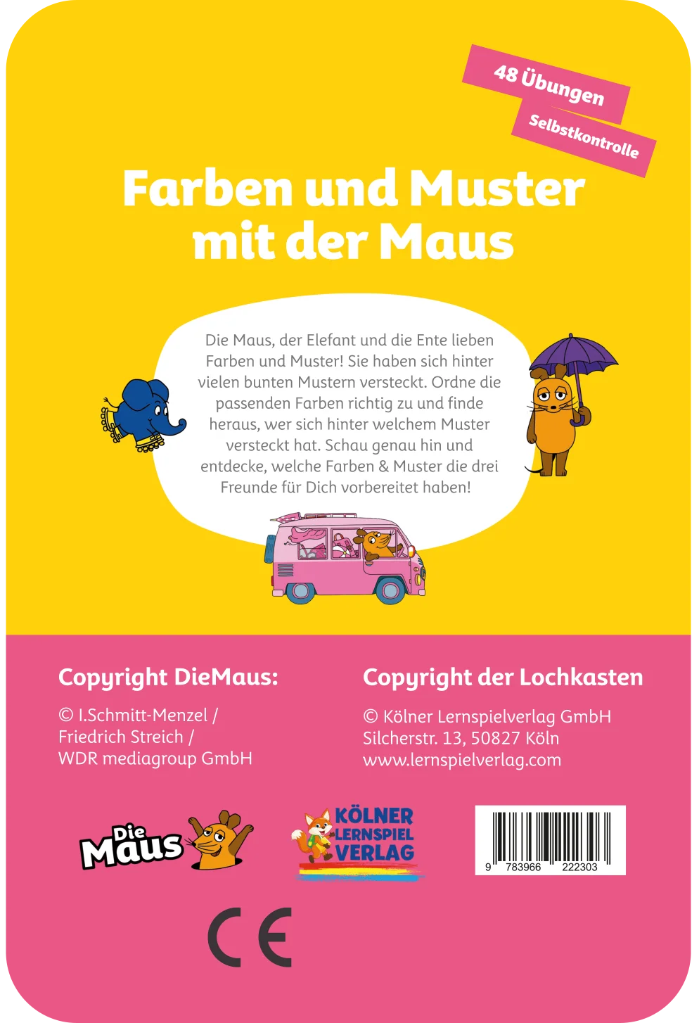 Farben und Muster mit der Maus 3-4+