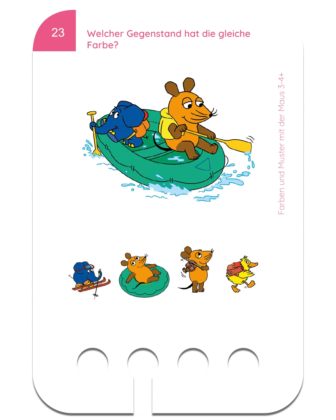 Farben und Muster mit der Maus 3-4+