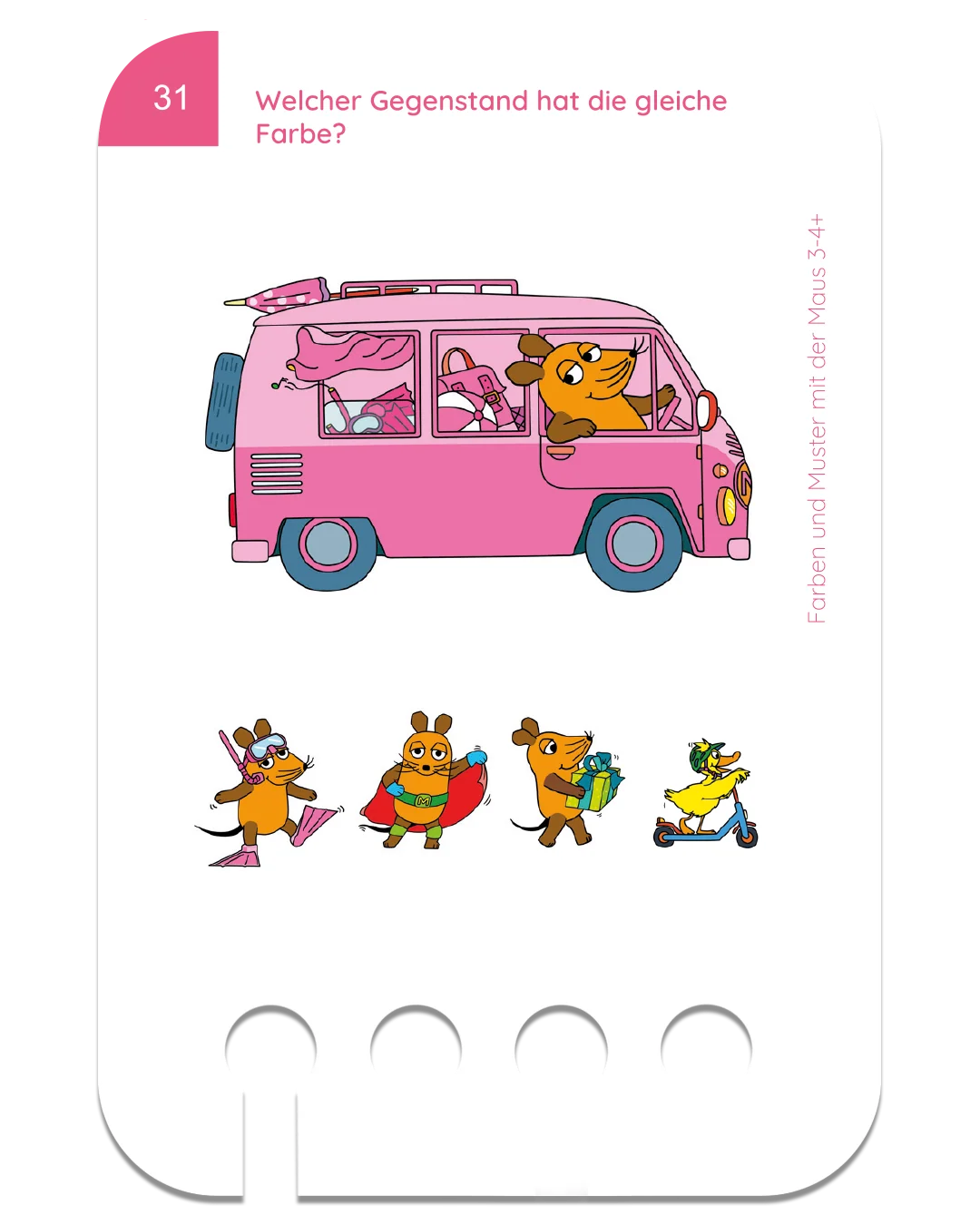 Farben und Muster mit der Maus 3-4+
