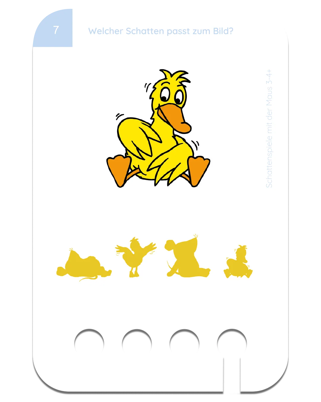 Schattenspiele mit der Maus 3-4+