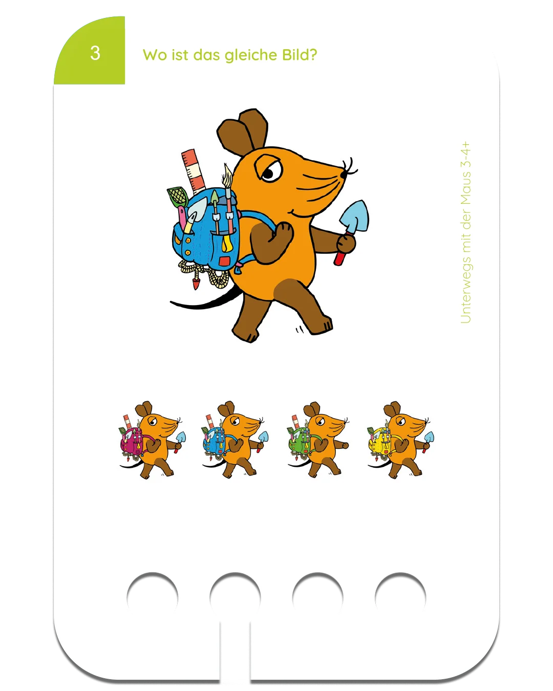 Unterwegs mit der Maus 3-4+