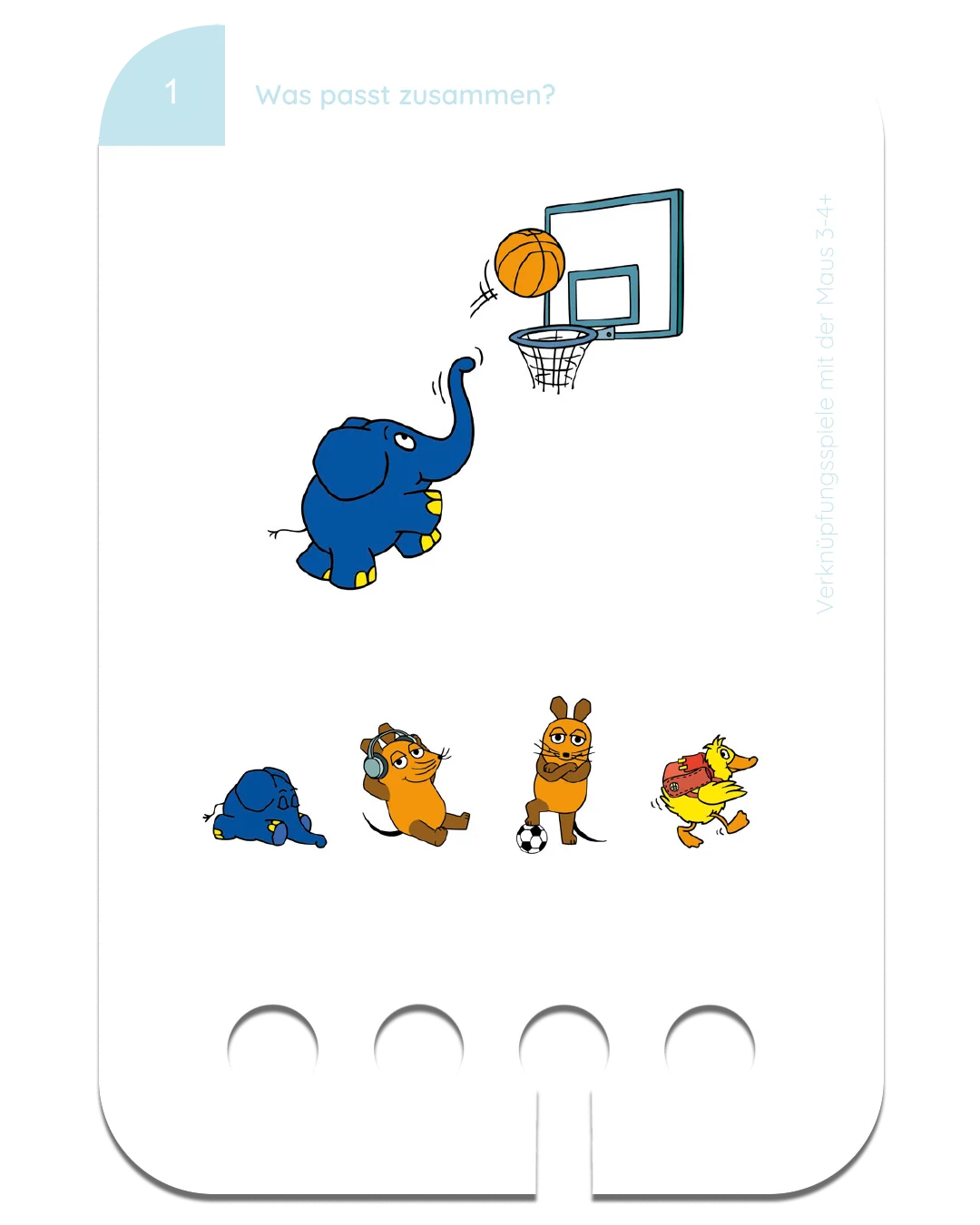 Verknüpfungsspiele mit der Maus 3-4+
