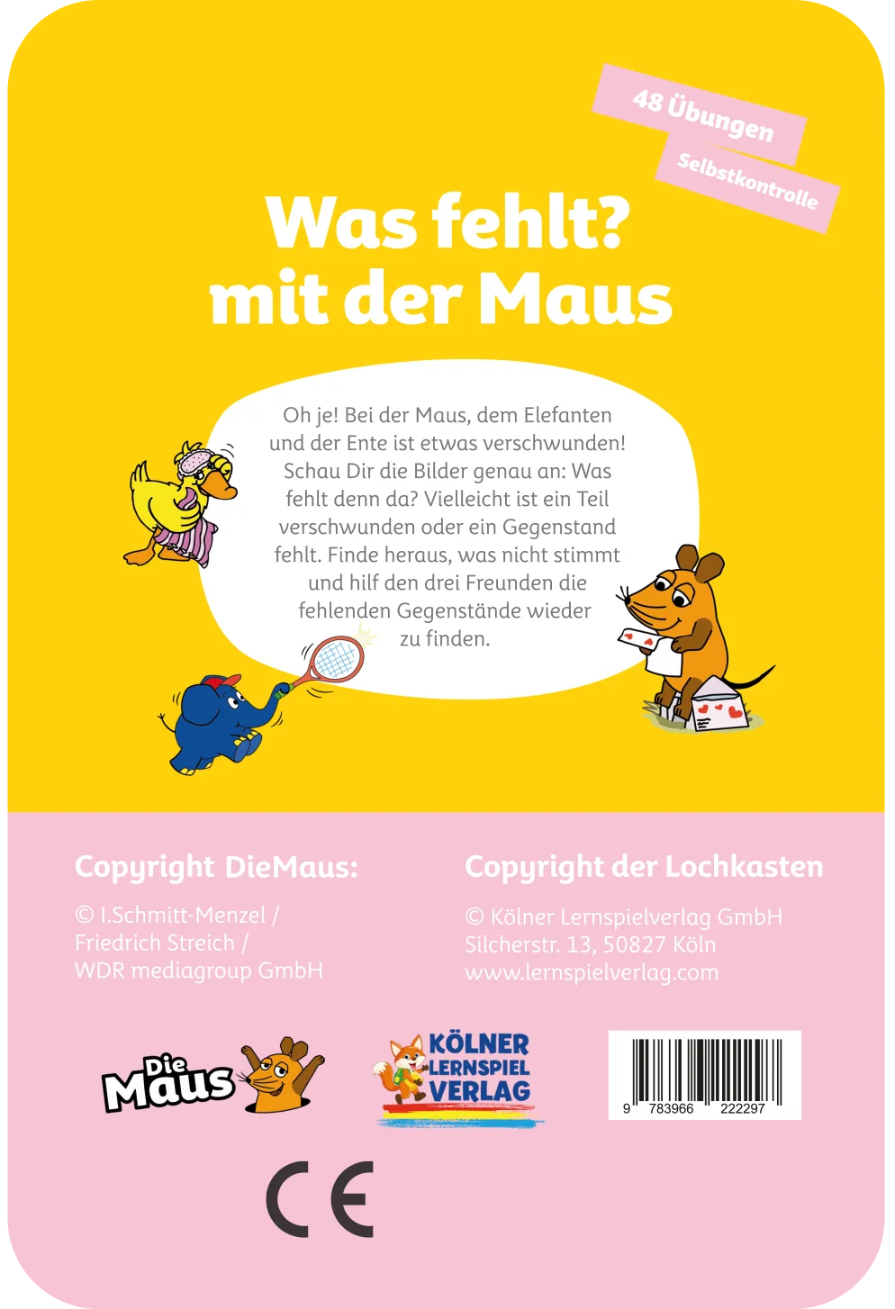 Was fehlt mit der Maus? 3-4+