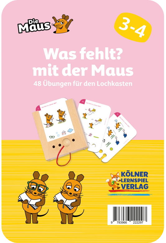 Was fehlt mit der Maus? 3-4+