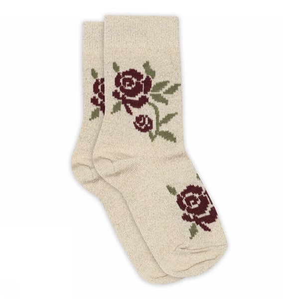 MP Denmark Rosa Glitzer Socke