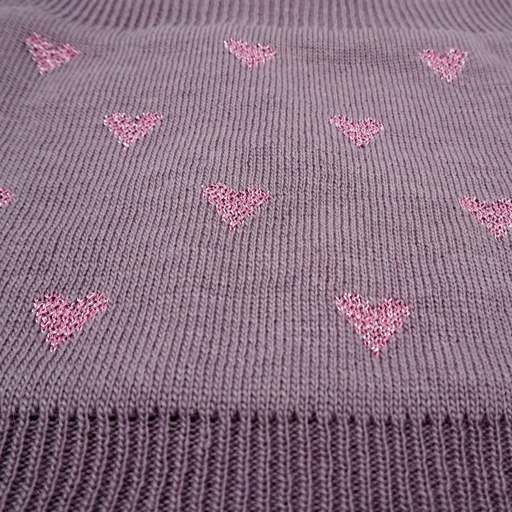 maximo KIDS GIRL-Beanie Herzen Vollfutter