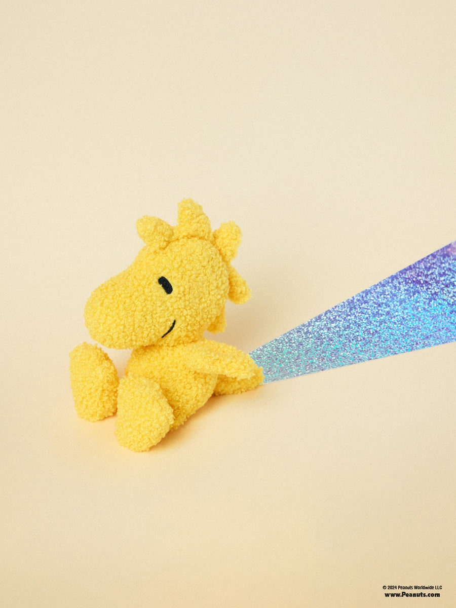 Woodstock Kuscheltier ECO Tiny Teddy – Yellow – 15 cm