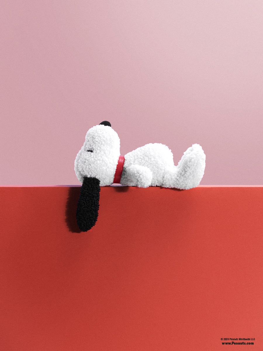 Snoopy ECO Tiny Teddy Cream in Giftbox – 17 cm