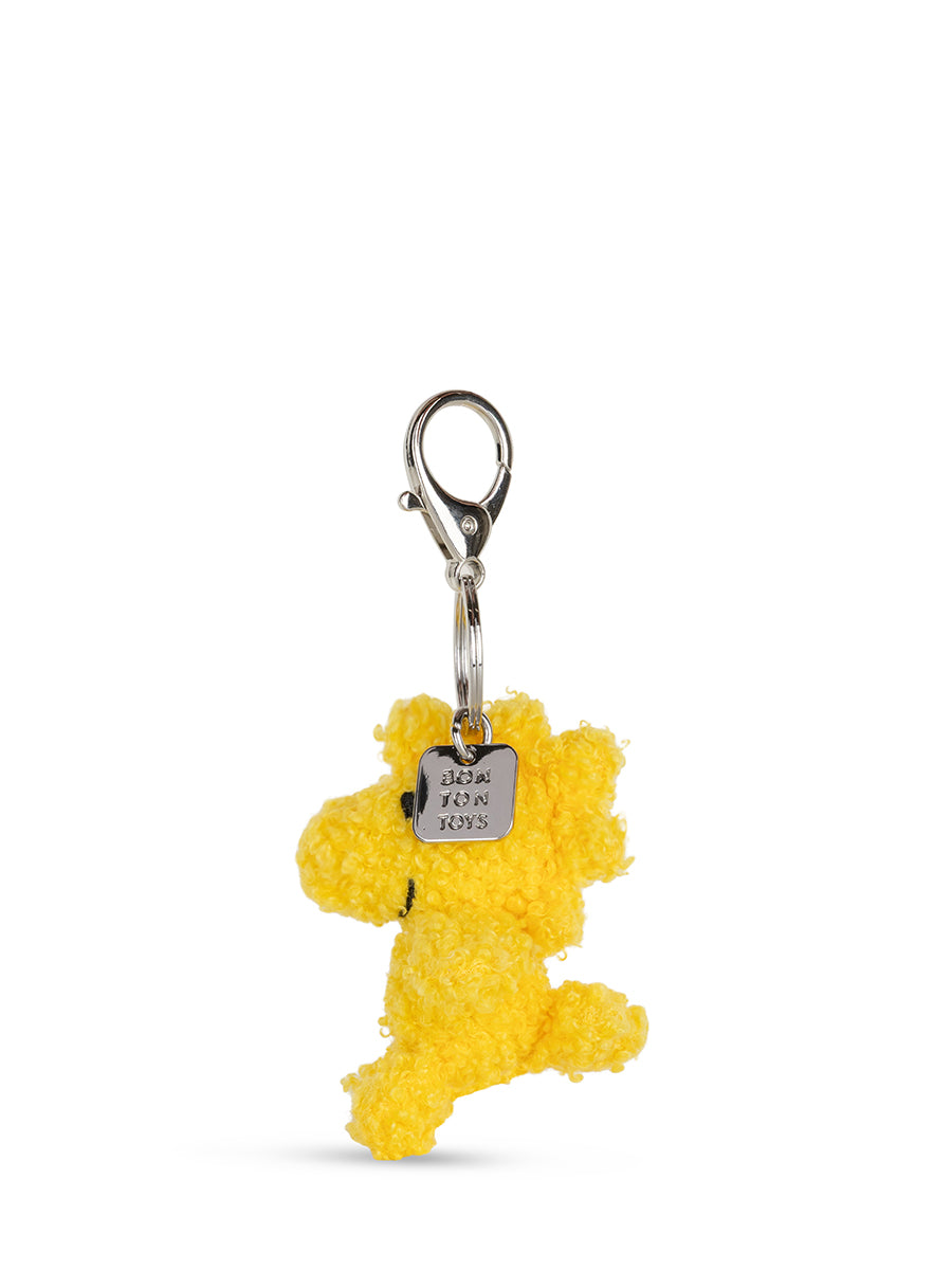 Woodstock Schlüsselanhänger ECO Tiny Teddy – Yellow – 7 cm