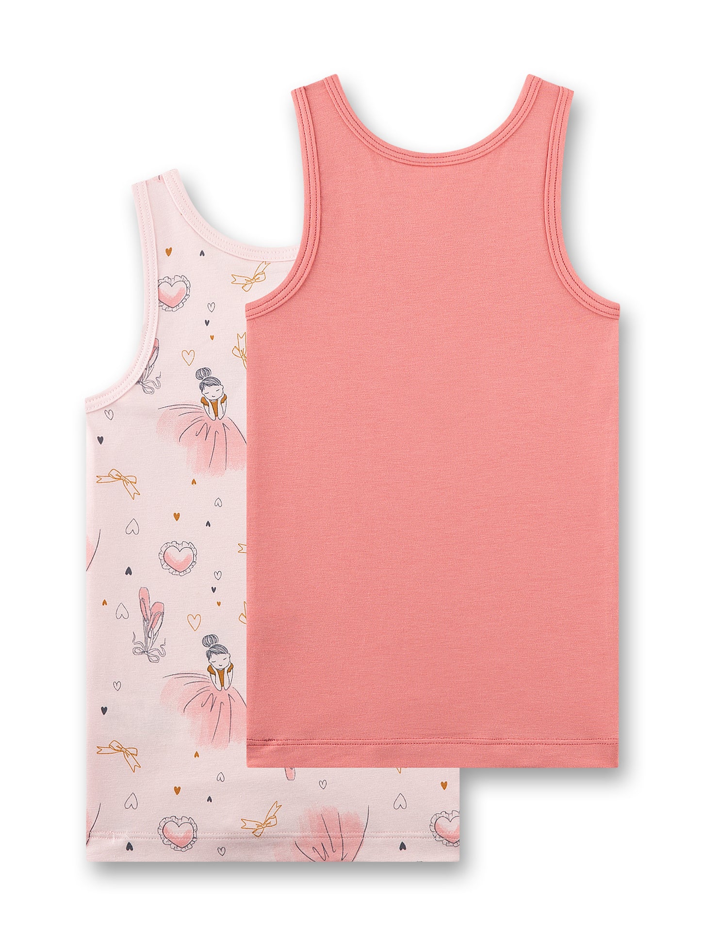 Sanetta Unterhemd Doppelpack Ballerina