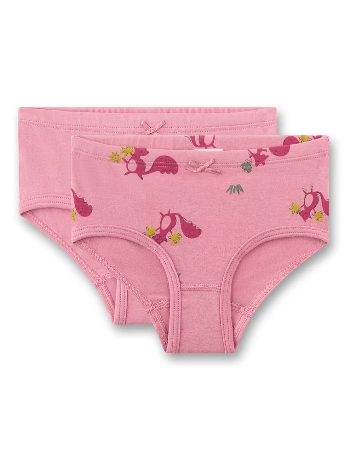 Sanetta Mädchen-Hüftslip (Doppelpack) rosa Eichhörnchen
