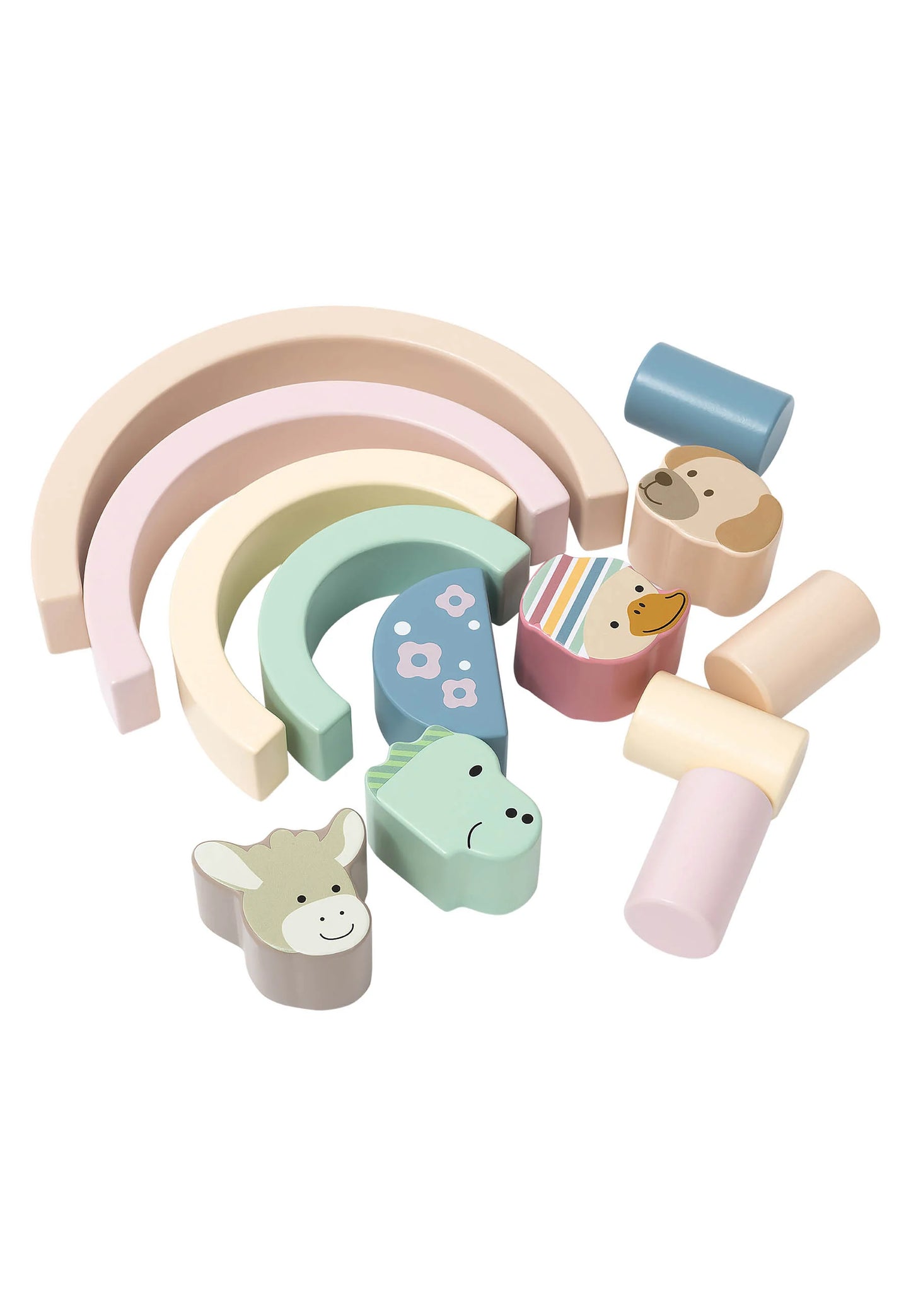 Sterntaler Holzbausteine rosa