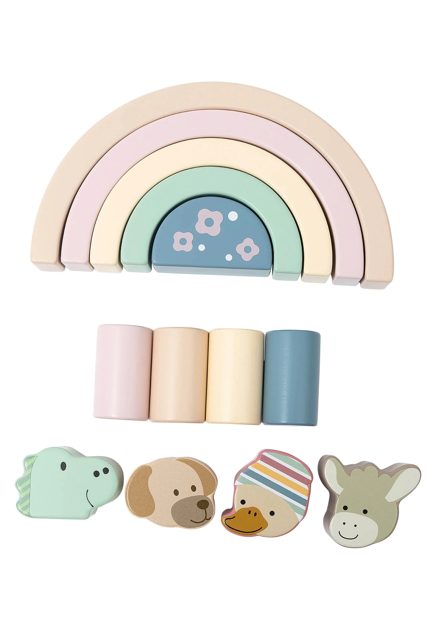 Sterntaler Holzbausteine rosa