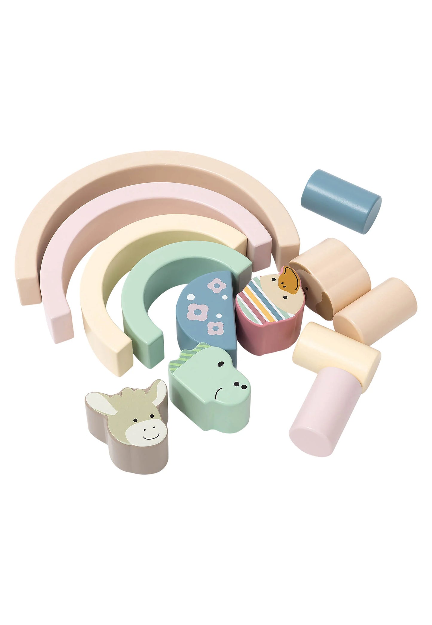 Sterntaler Holzbausteine rosa