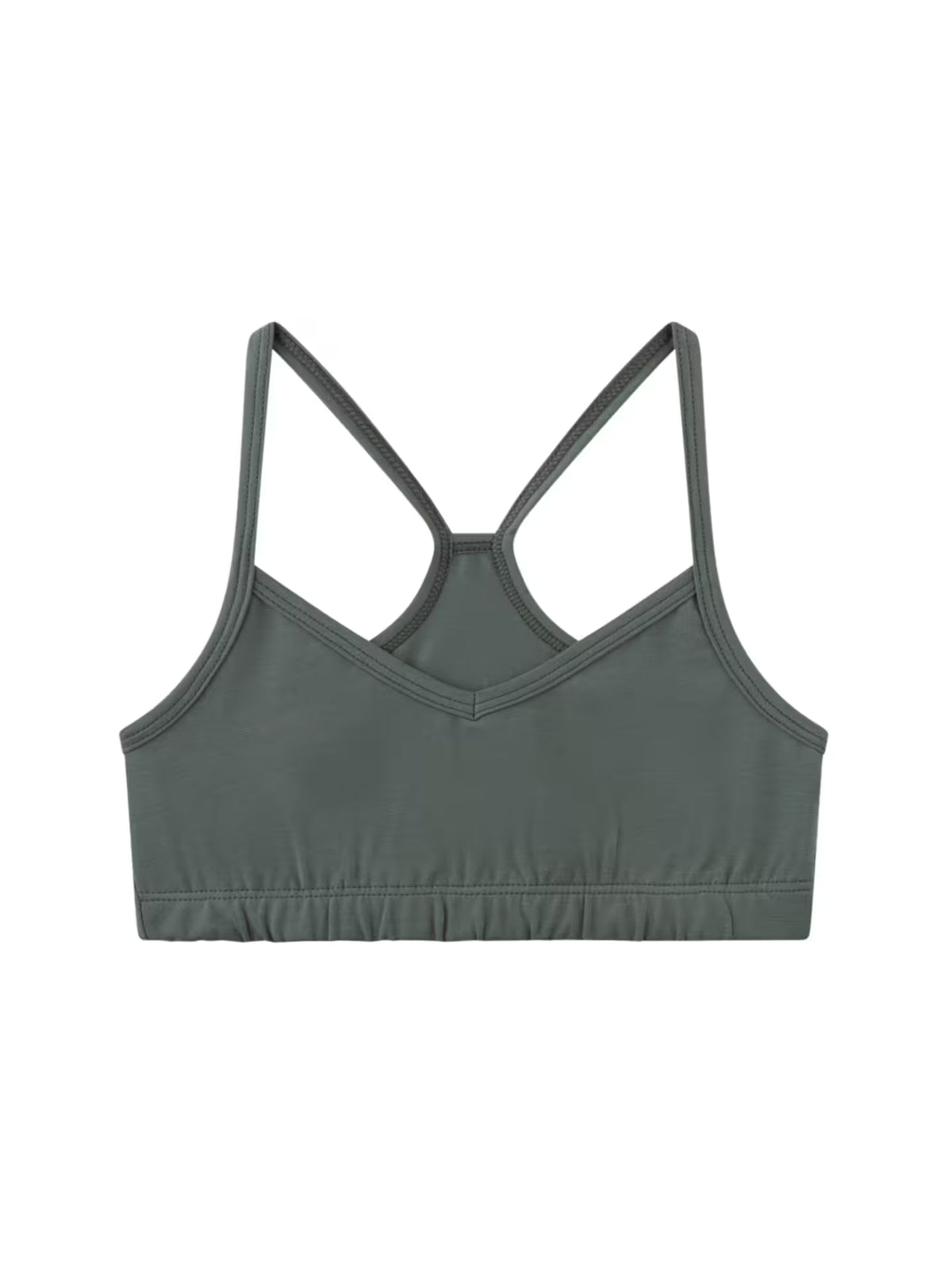 Sanetta Mädchen-Bustier (Doppelpack) grün Leo