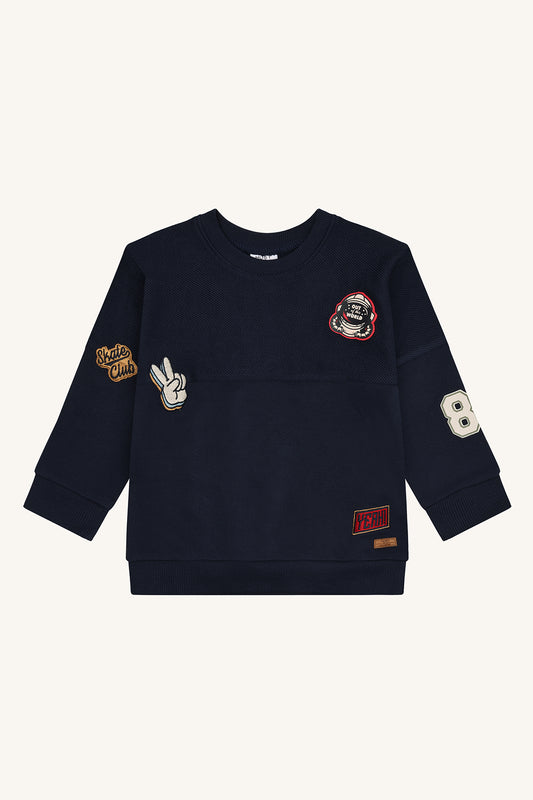 Hust & Claire Sweatshirt Sejer Cross Terry