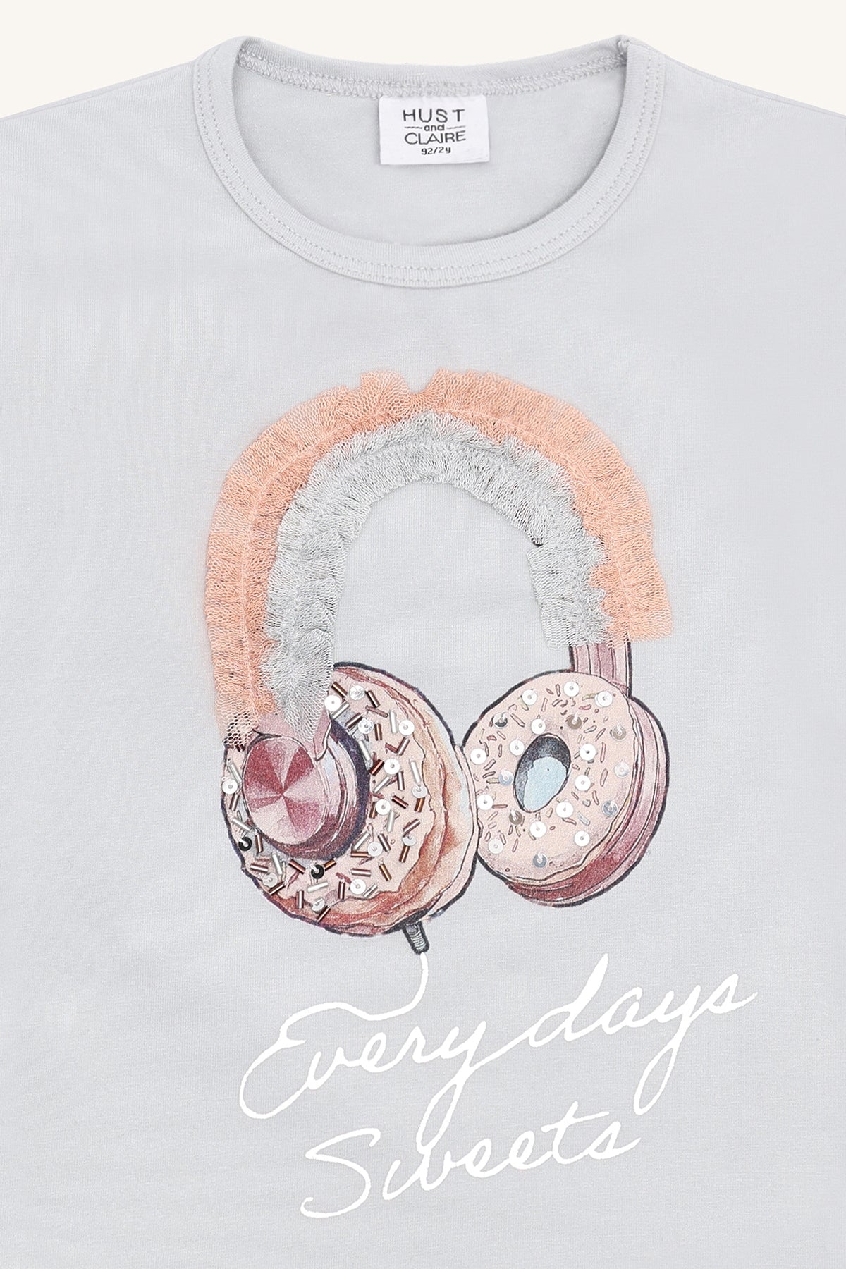 Hust & Claire Langarmshirt Alma Headphones
