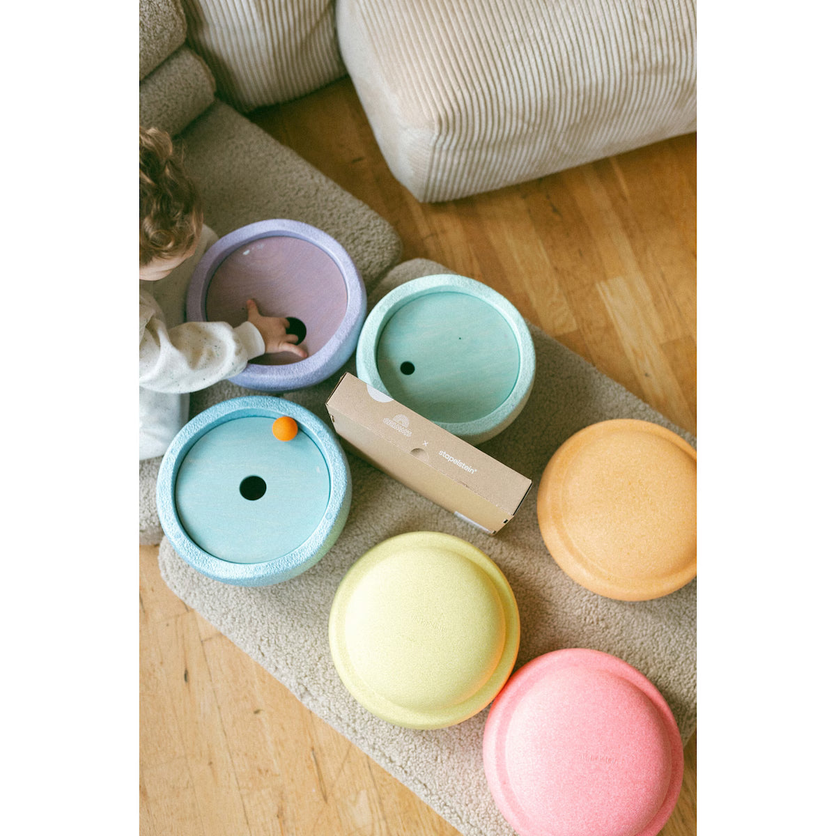 Grimms x Stapelstein Set pastel