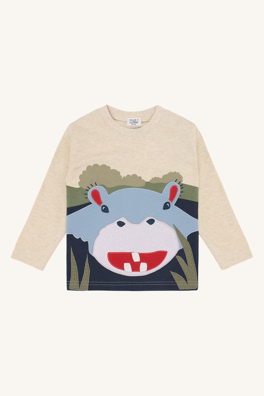Hust & Claire Anton Langarmshirt Hippo