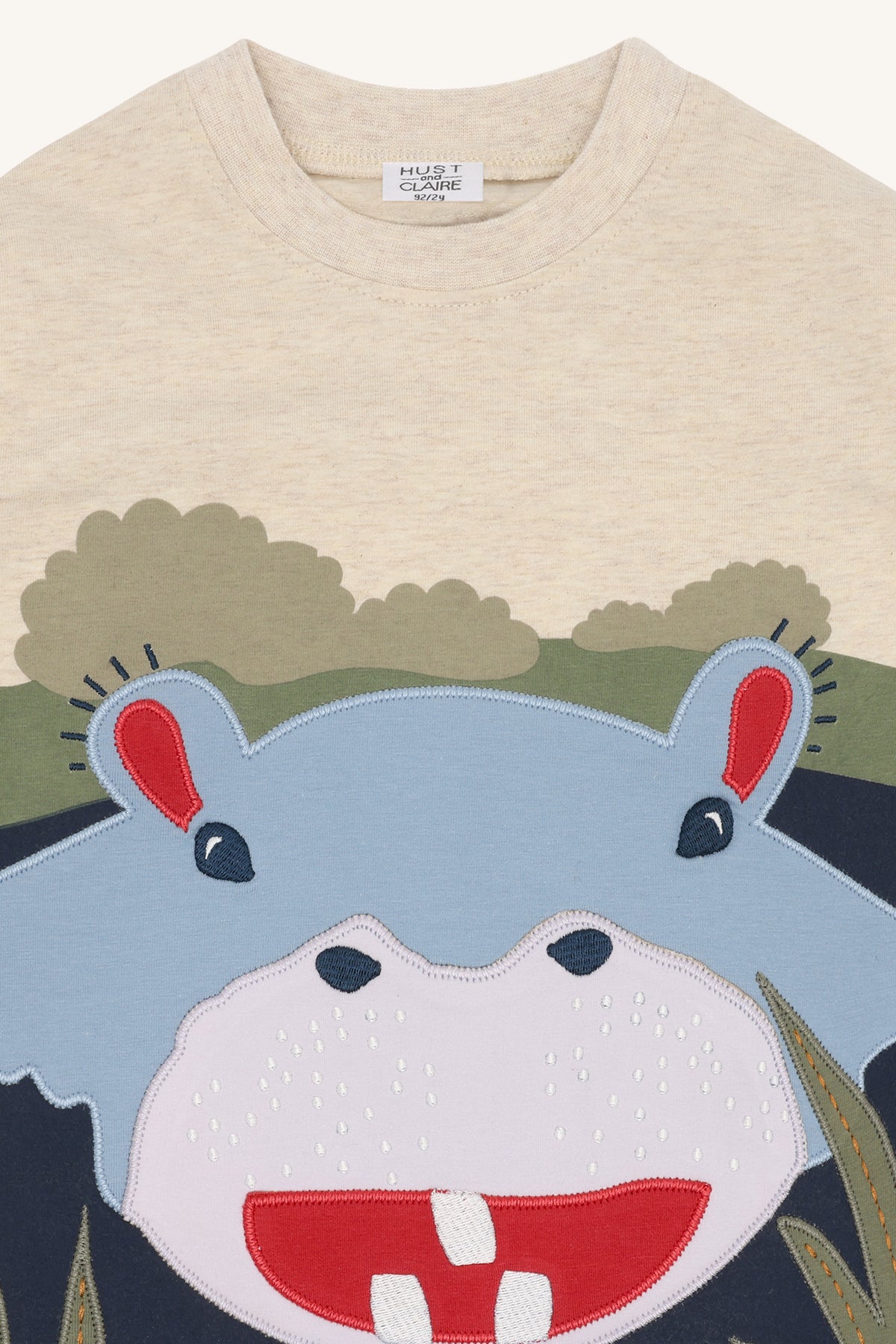 Hust & Claire Anton Langarmshirt Hippo