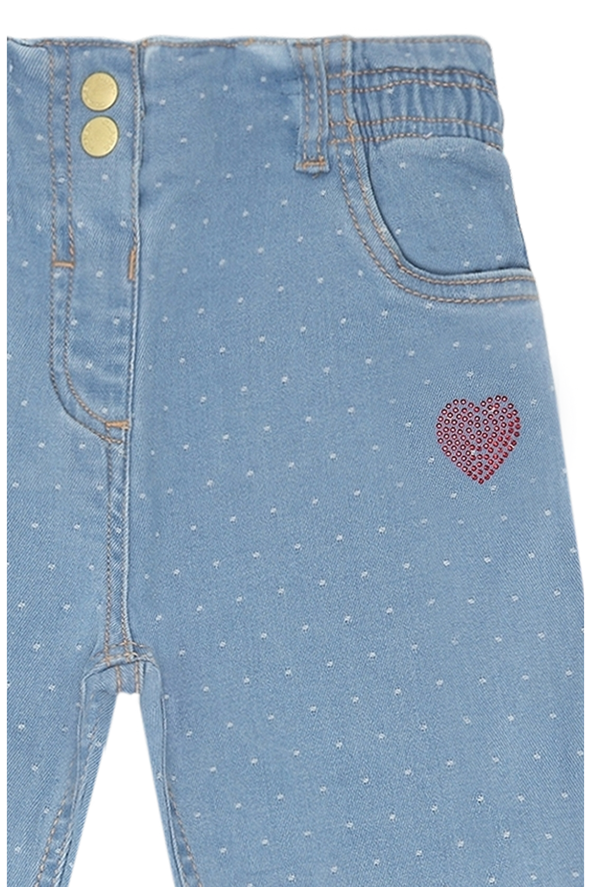 Hust & Claire Hose Theresa Dotty denim