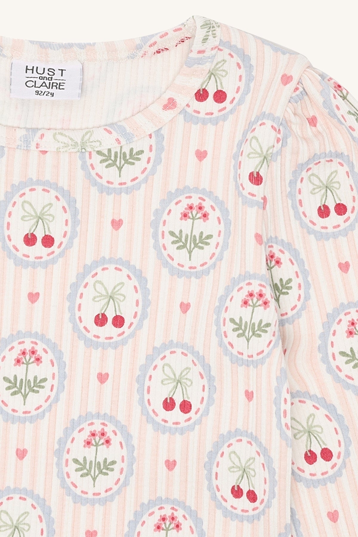 Hust & Claire Langarmshirt Alma Frame