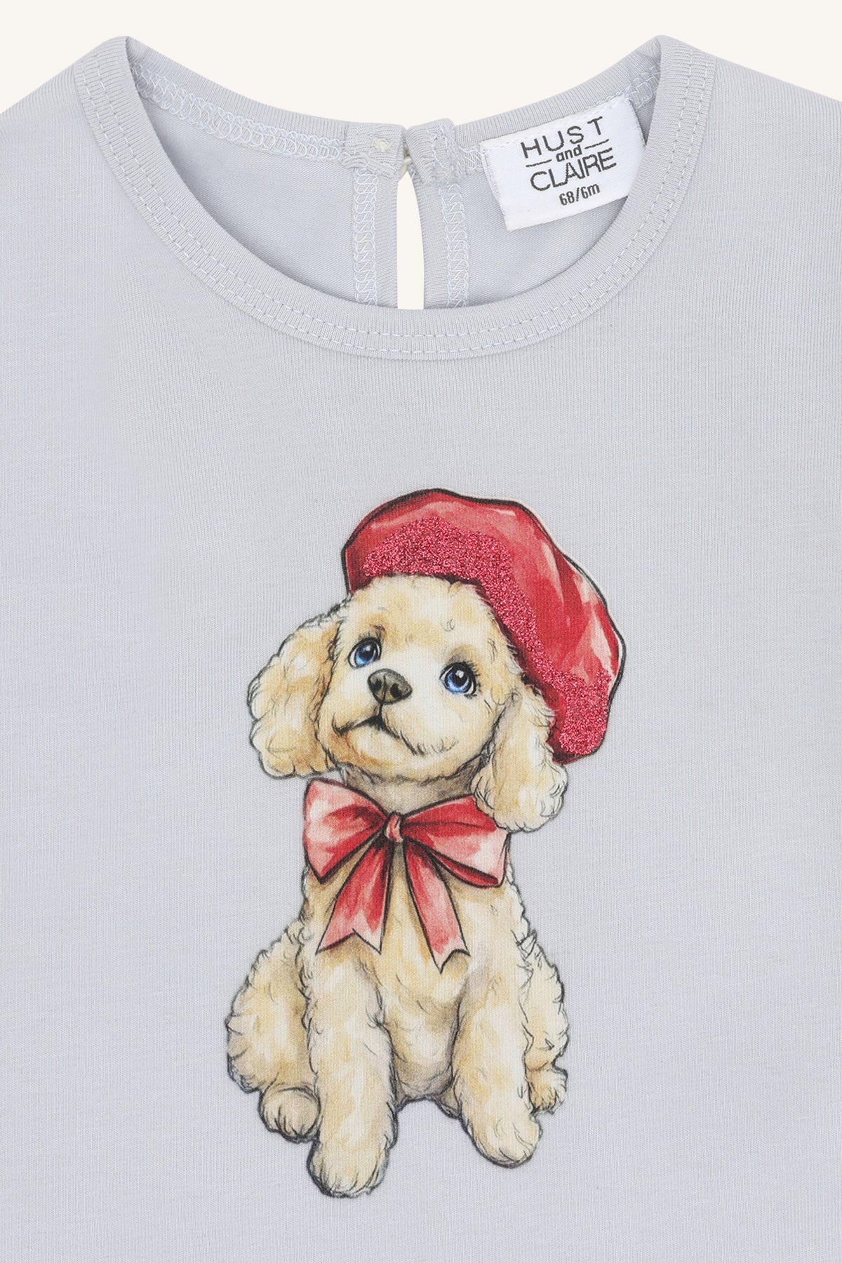 Hust & Claire Langarmshirt Alma Poodle