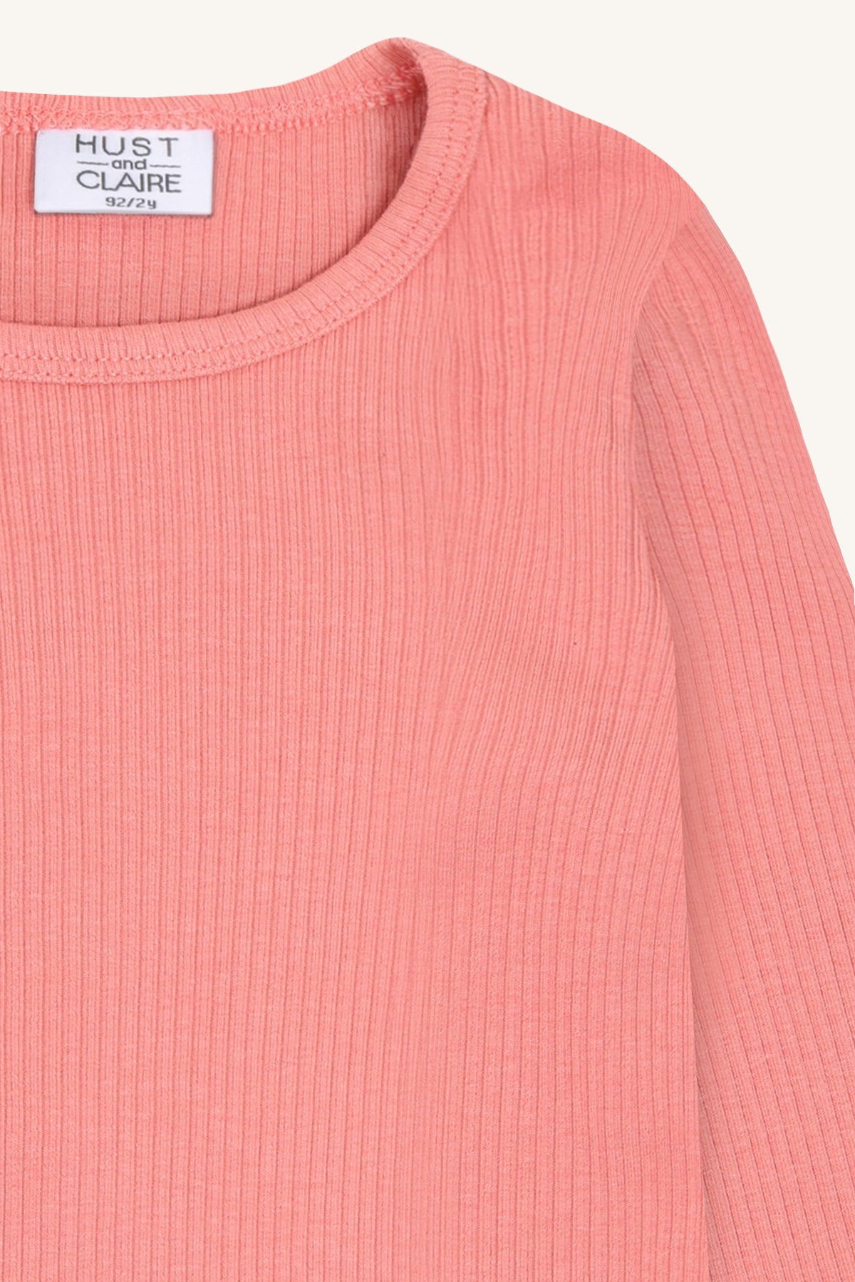 Hust & Claire Langarmshirt Alma Solid Modal
