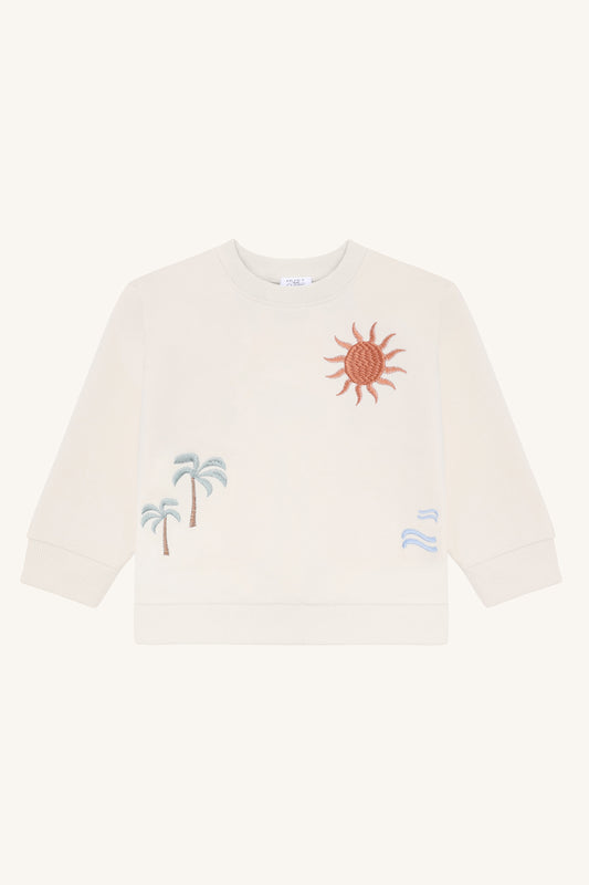 Hust & Claire Sweatshirt Sejer Palms