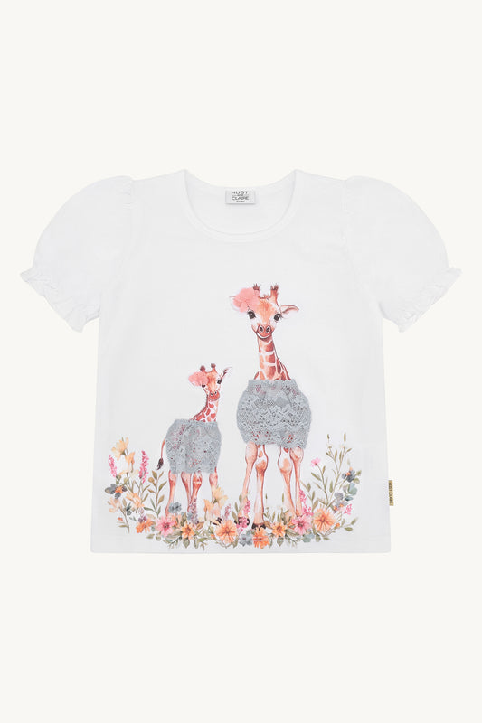 Hust & Claire Hust & Claire T-Shirt Alma Giraffe