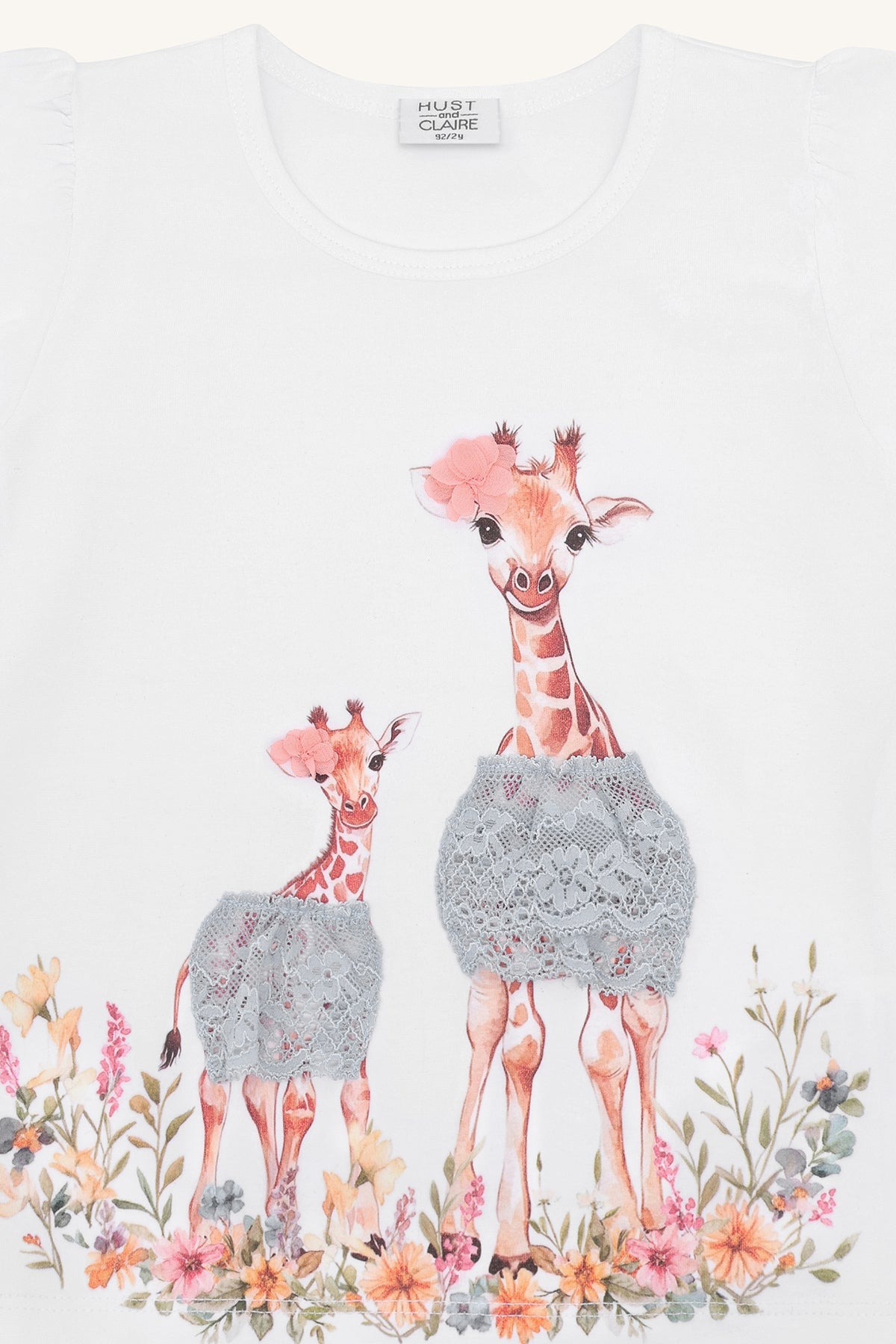Hust & Claire Hust & Claire T-Shirt Alma Giraffe