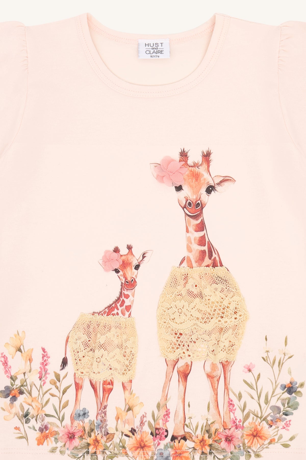 Hust & Claire Hust & Claire T-Shirt Alma Giraffe