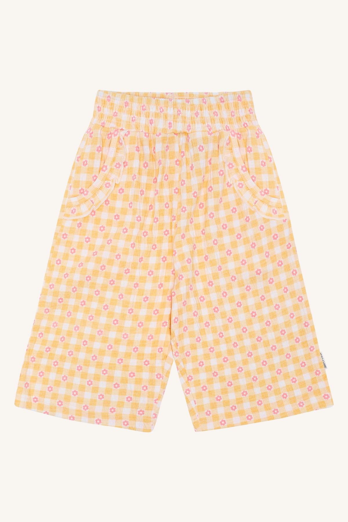 Hust & Claire Hose Teah Flower Check