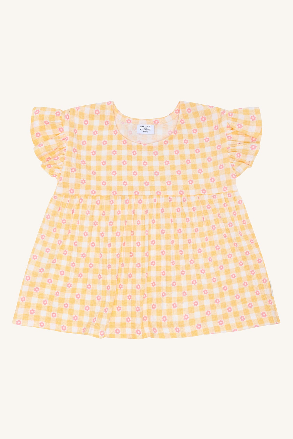 Hust & Claire Bluse Alma Flower Check