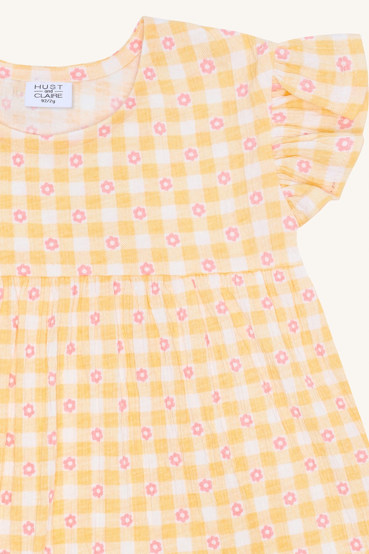 Hust & Claire Bluse Alma Flower Check