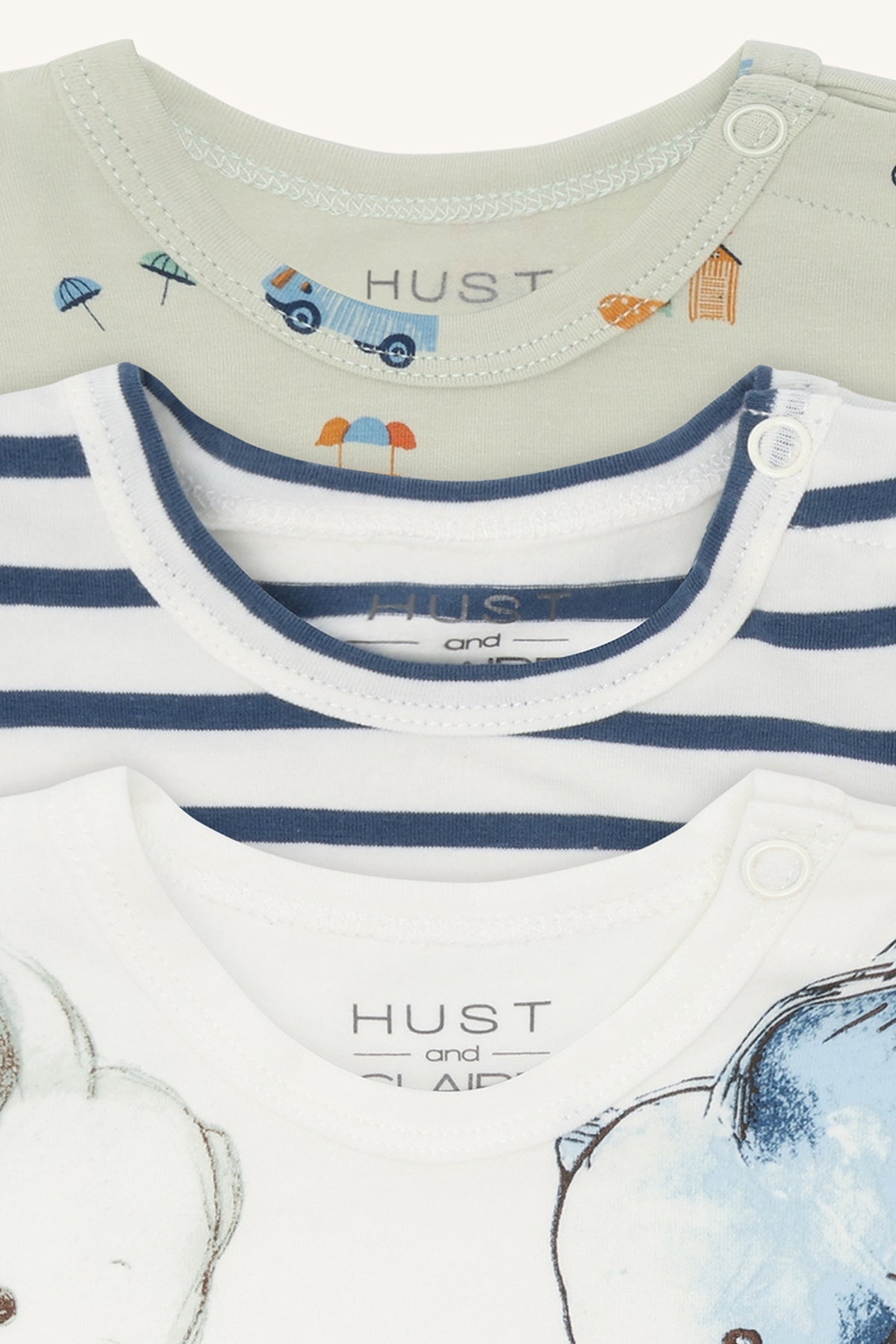Hust & Claire Baby Albert T-Shirt 3-er Pack