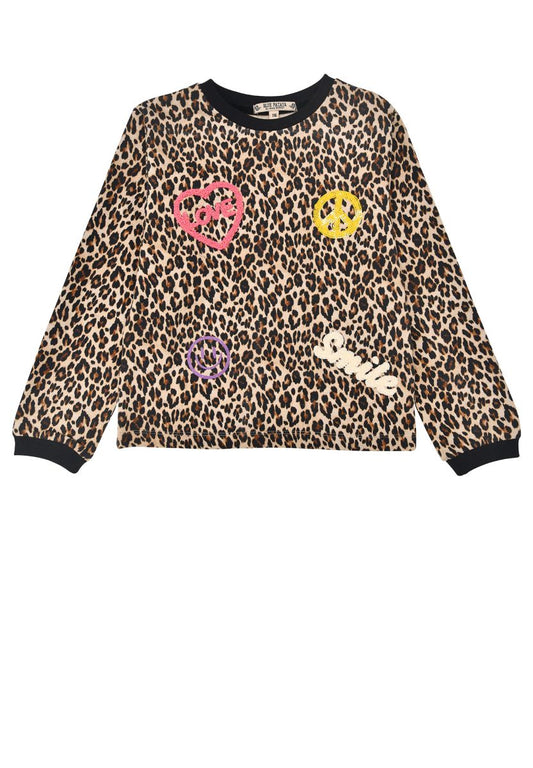 Bondi Sweatshirt 'Leoprint'
