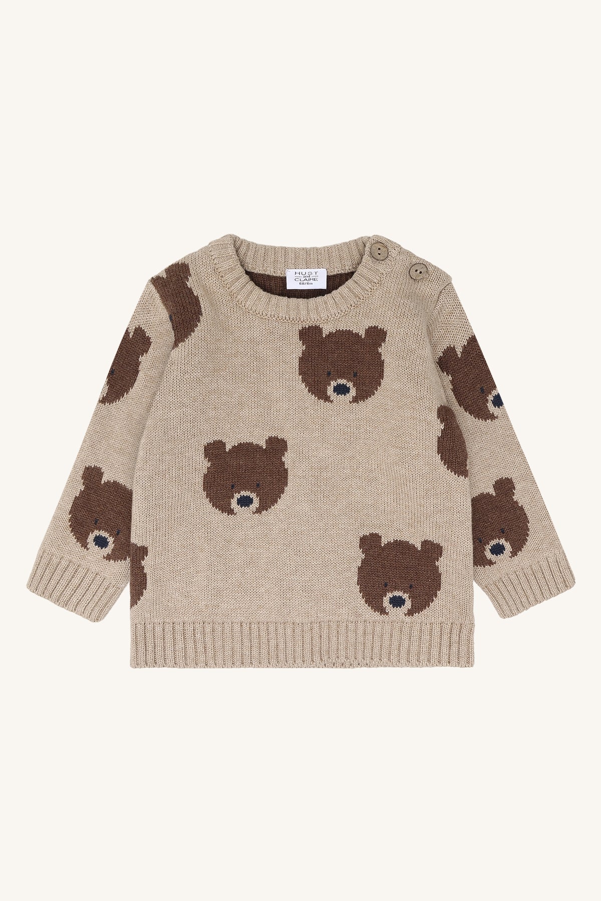 Hust & Claire Pilou Bär Strickpullover