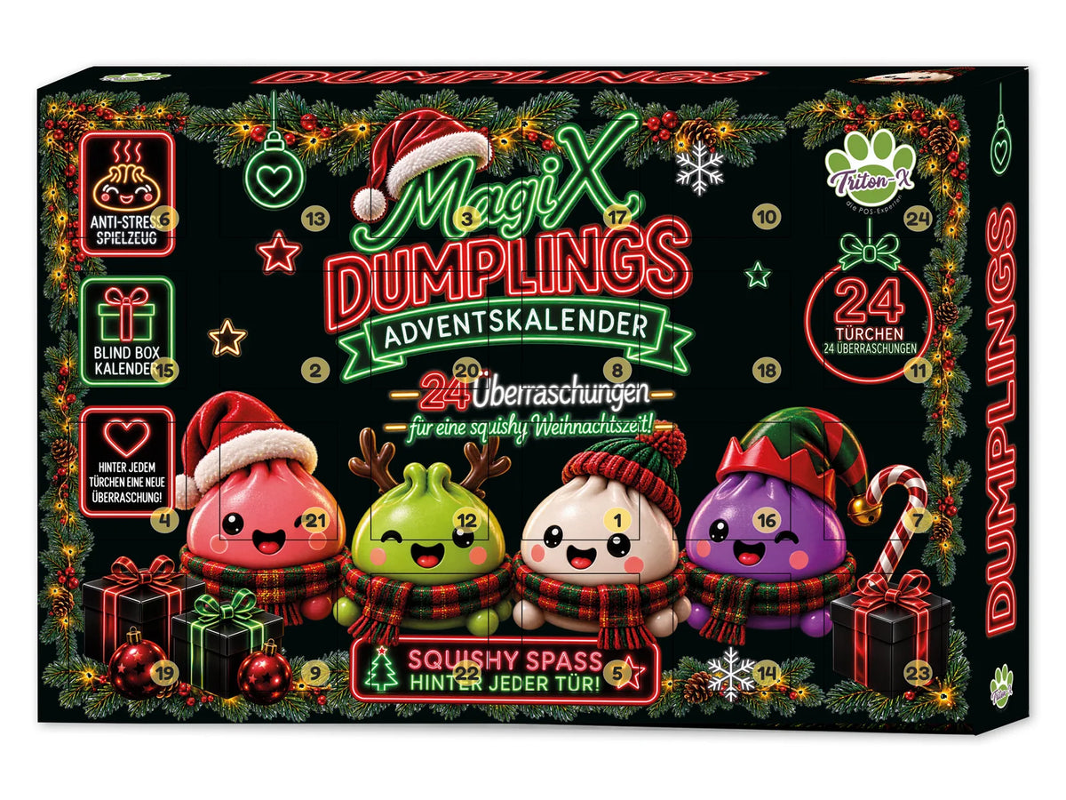 MagiX Dumpling Adventskalender - Jetzt vorbestellen 🥟🎄 – Auslieferung ab Anfang November, pünktlich zur Adventszeit bei dir!