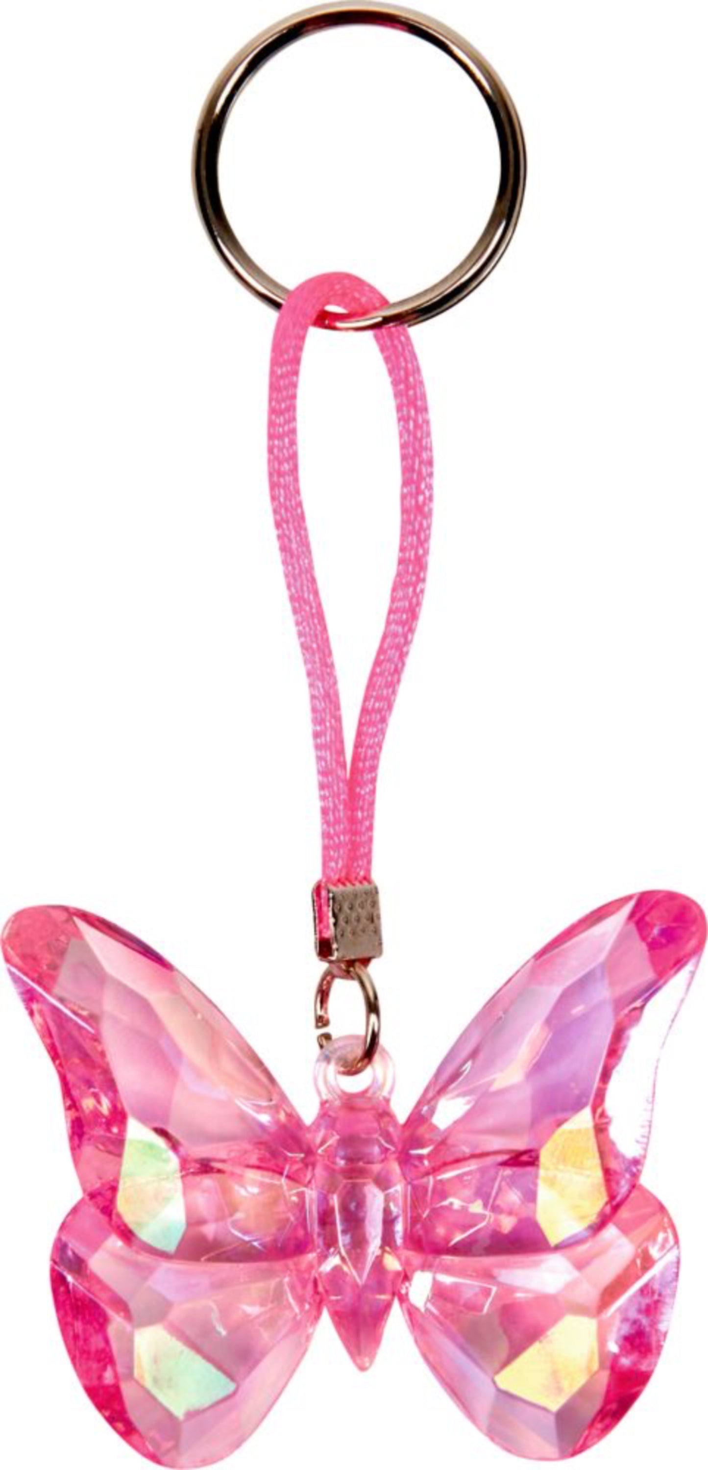 Diamant-Schlüsselanhänger Prinzessin Lillifee - pink